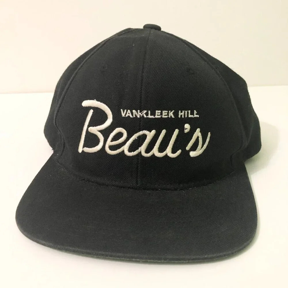 Vankleeks Hill Beaus Bewery Beer Hat Snapback Baseball Hat Flaws